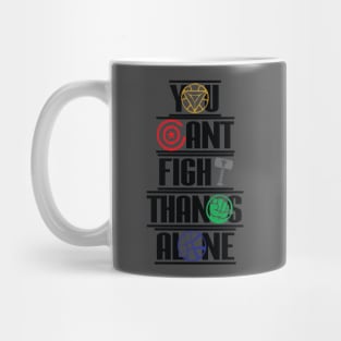 Never Fight Alone Mug